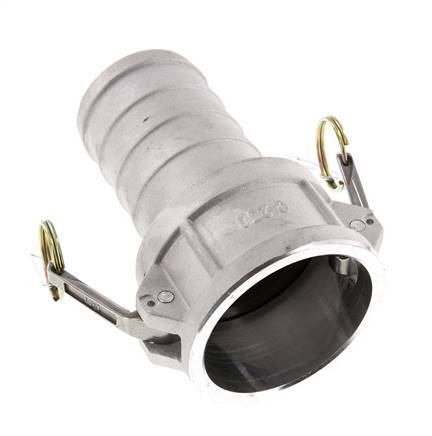 Camlock DN 60 (2 1/2'') Aluminium Coupling Hose Pillar (63 mm) Type C MIL-C-27487