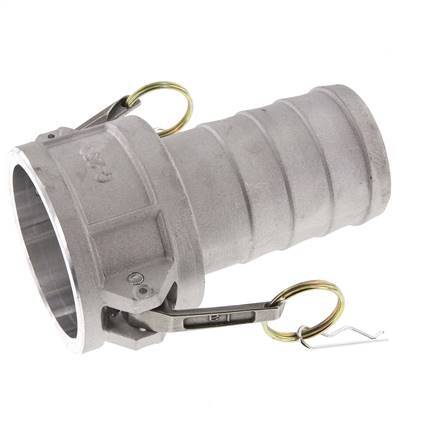 Camlock DN 60 (2 1/2'') Aluminium Coupling Hose Pillar (63 mm) Type C MIL-C-27487