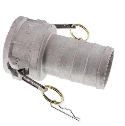 Camlock DN 60 (2 1/2'') Aluminium Coupling Hose Pillar (63 mm) Type C MIL-C-27487