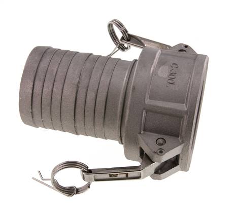 Camlock DN 75 (3'') Aluminium Coupling Hose Pillar (75 mm) Type C MIL-C-27487
