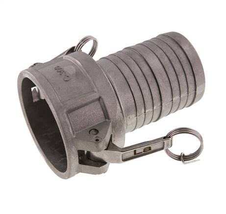 Camlock DN 75 (3'') Aluminium Coupling Hose Pillar (75 mm) Type C MIL-C-27487