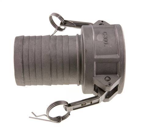 Camlock DN 75 (3'') Aluminium Coupling Hose Pillar (75 mm) Type C MIL-C-27487