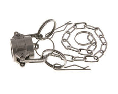 Camlock DN 15 (1/2'') Stainless Steel Coupling End Cap Type DC MIL-C-27487