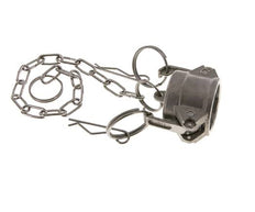 Camlock DN 25 (1'') Stainless Steel Coupling End Cap Type DC MIL-C-27487