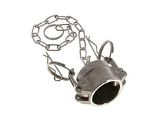 Camlock DN 25 (1'') Stainless Steel Coupling End Cap Type DC MIL-C-27487