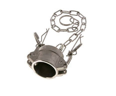 Camlock DN 25 (1'') Stainless Steel Coupling End Cap Type DC MIL-C-27487