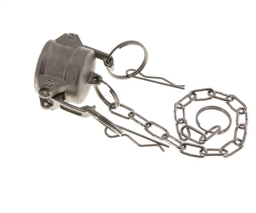 Camlock DN 25 (1'') Stainless Steel Coupling End Cap Type DC MIL-C-27487