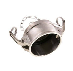 Camlock DN 75 (3'') Stainless Steel Coupling End Cap Type DC MIL-C-27487