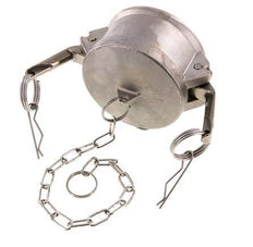 Camlock DN 75 (3'') Stainless Steel Coupling End Cap Type DC MIL-C-27487