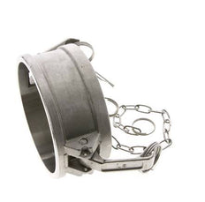 Camlock DN 90 (4'') Stainless Steel Coupling End Cap Type DC MIL-C-27487