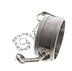 Camlock DN 90 (4'') Stainless Steel Coupling End Cap Type DC MIL-C-27487