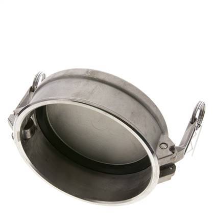 Camlock DN 120 (5'') Stainless Steel Coupling End Cap Type DC MIL-C-27487