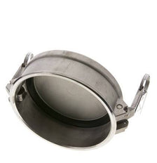 Camlock DN 120 (5'') Stainless Steel Coupling End Cap Type DC MIL-C-27487