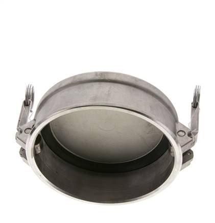 Camlock DN 140 (6'') Stainless Steel Coupling End Cap Type DC MIL-C-27487