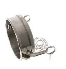 Camlock DN 120 (5'') Stainless Steel Coupling End Cap Type DC MIL-C-27487