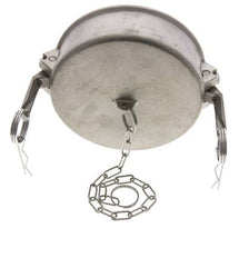 Camlock DN 140 (6'') Stainless Steel Coupling End Cap Type DC MIL-C-27487