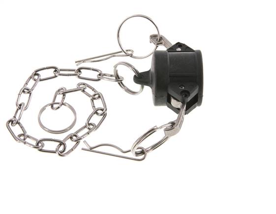 Camlock DN 20 (3/4'') Polypropylene Coupling End Cap Type DC MIL-C-27487