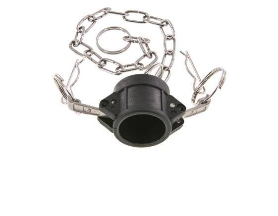 Camlock DN 20 (3/4'') Polypropylene Coupling End Cap Type DC MIL-C-27487