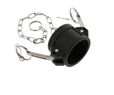 Camlock DN 40 (1 1/2'') Polypropylene Coupling End Cap Type DC MIL-C-27487