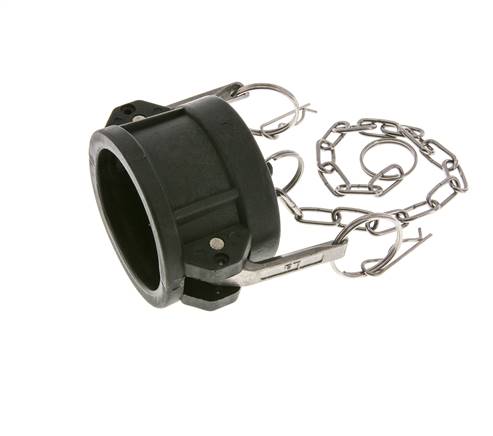Camlock DN 50 (2'') Polypropylene Coupling End Cap Type DC MIL-C-27487