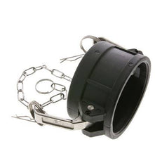 Camlock DN 75 (3'') Polypropylene Coupling End Cap Type DC MIL-C-27487