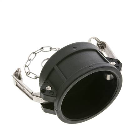 Camlock DN 75 (3'') Polypropylene Coupling End Cap Type DC MIL-C-27487