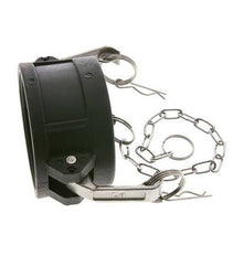 Camlock DN 75 (3'') Polypropylene Coupling End Cap Type DC MIL-C-27487