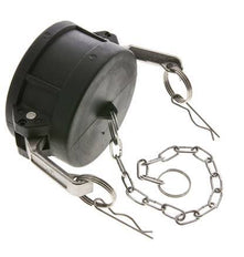 Camlock DN 75 (3'') Polypropylene Coupling End Cap Type DC MIL-C-27487