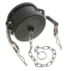 Camlock DN 75 (3'') Polypropylene Coupling End Cap Type DC MIL-C-27487
