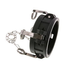 Camlock DN 90 (4'') Polypropylene Coupling End Cap Type DC MIL-C-27487