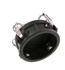 Camlock DN 90 (4'') Polypropylene Coupling End Cap Type DC MIL-C-27487