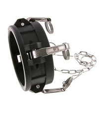 Camlock DN 90 (4'') Polypropylene Coupling End Cap Type DC MIL-C-27487