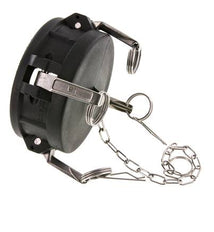 Camlock DN 90 (4'') Polypropylene Coupling End Cap Type DC MIL-C-27487