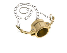 Camlock DN 25 (1'') Brass Coupling End Cap Type DC MIL-C-27487