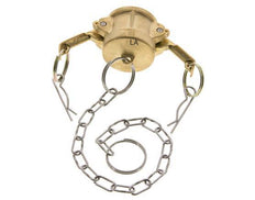 Camlock DN 25 (1'') Brass Coupling End Cap Type DC MIL-C-27487
