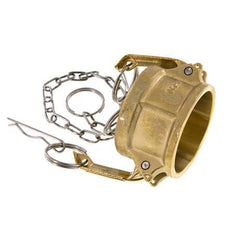 Camlock DN 50 (2'') Brass Coupling End Cap Type DC MIL-C-27487