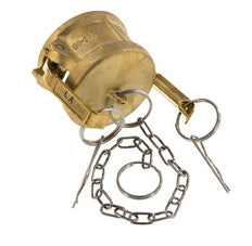 Camlock DN 50 (2'') Brass Coupling End Cap Type DC MIL-C-27487