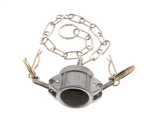 Camlock DN 20 (3/4'') Aluminium Coupling End Cap Type DC MIL-C-27487