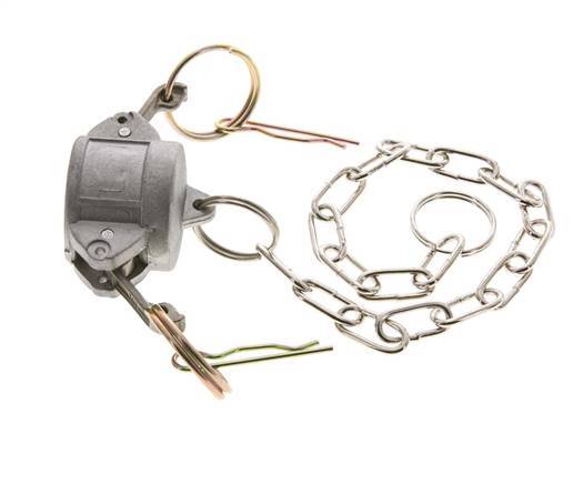 Camlock DN 20 (3/4'') Aluminium Coupling End Cap Type DC MIL-C-27487