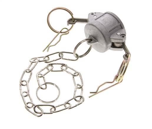 Camlock DN 20 (3/4'') Aluminium Coupling End Cap Type DC MIL-C-27487