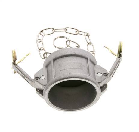 Camlock DN 50 (2'') Aluminium Coupling End Cap Type DC MIL-C-27487