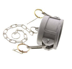 Camlock DN 60 (2 1/2'') Aluminium Coupling End Cap Type DC MIL-C-27487