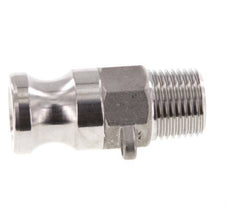 Camlock DN 15 (1/2'') Stainless Steel Coupling R 1/2'' Male Thread Type F MIL-C-27487