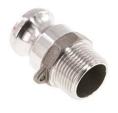 Camlock DN 25 (1'') Stainless Steel Coupling R 1'' Male Thread Type F MIL-C-27487