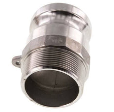 Camlock DN 50 (2'') Stainless Steel Coupling R 2'' Male Thread Type F MIL-C-27487