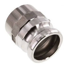 Camlock DN 60 (2 1/2'') Stainless Steel Coupling R 2 1/2'' Male Thread Type F MIL-C-27487