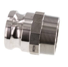 Camlock DN 60 (2 1/2'') Stainless Steel Coupling R 2 1/2'' Male Thread Type F MIL-C-27487