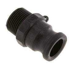 Camlock DN 25 (1'') Polypropylene Coupling R 1'' Male Thread Type F MIL-C-27487 [2 Pieces]