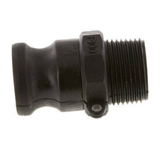 Camlock DN 25 (1'') Polypropylene Coupling R 1'' Male Thread Type F MIL-C-27487 [2 Pieces]