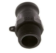 Camlock DN 25 (1'') Polypropylene Coupling R 1'' Male Thread Type F MIL-C-27487 [2 Pieces]